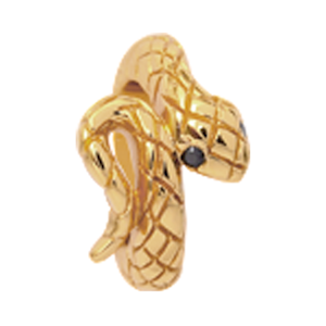 630-G02 , Christina Snake rings * køb det billigst hos Guldsmykket.dk her
